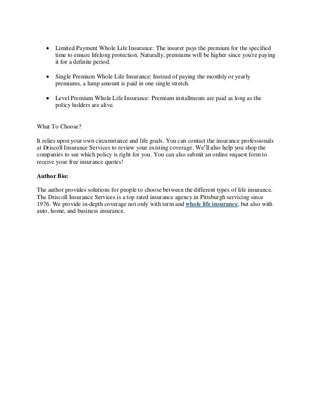 Which Is Better Term Life Or Whole Life Insurance Simple Single Premium Whole Life Insurance Quote Which Is Better Term Life Or Whole Life Insurance Simple Single Premium Whole Life Insurance Quote