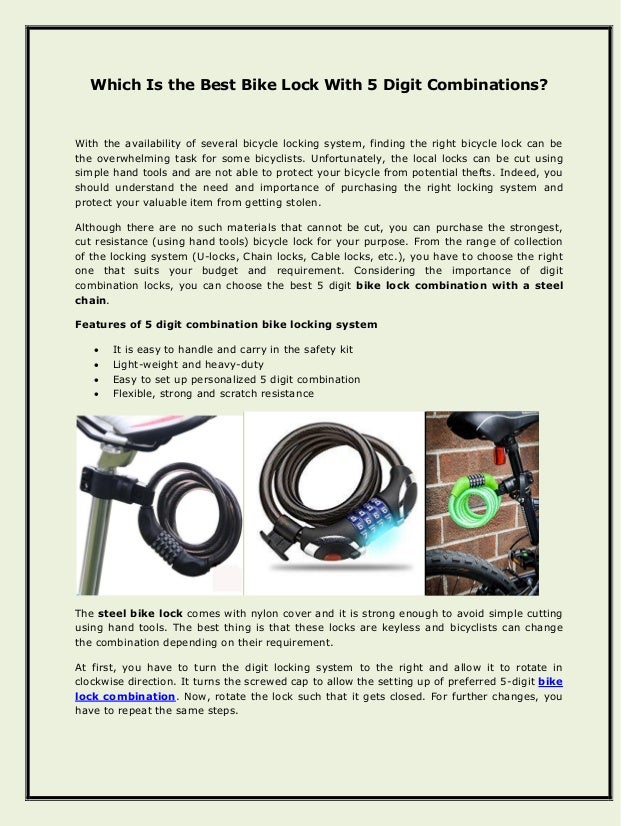 etc bike lock