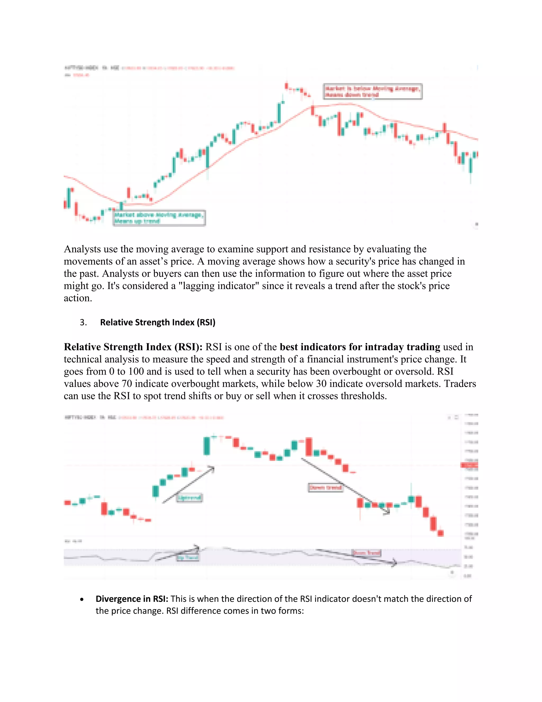 Top 5 Indicators for Intraday Trading and How to Use Them | PDF