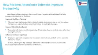 Which Is the Top Employee Attendance Software US.pptx