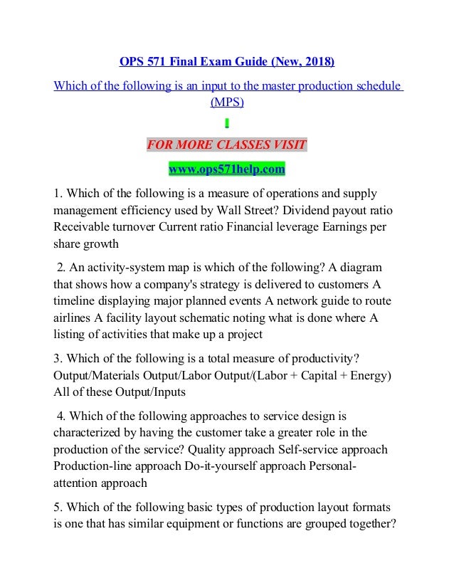 Which Of The Following Is An Input To The Master Production Schedule? Which Of The Following Is An Input To The Master Production Schedule?
