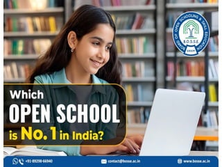 Top Open School in India: Board of Open Schooling and Skill Education ...