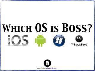 Which OS is Boss?



      www.TrulyUnlimited.co.uk
 