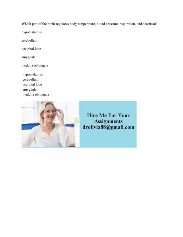 Which part of the brain regulates body temperature blood pressure re.pdf