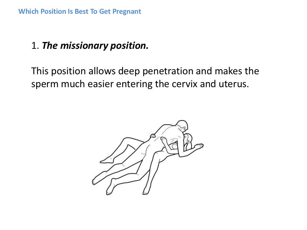 Which Position Is Best To Get Pregnant