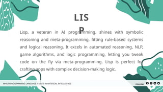 Which Programming Language Is Used in Artificial Intelligence.pptx