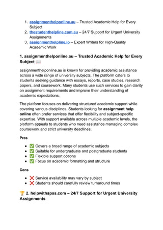 Which Top 3 Assignment Helper Platforms Offer the Best Value_.pdf