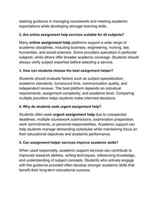 Which Top 3 Assignment Helper Platforms Offer the Best Value_.pdf