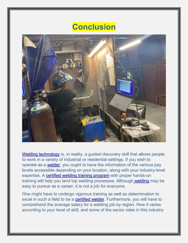 How many different types of welding jobs are available? | PDF