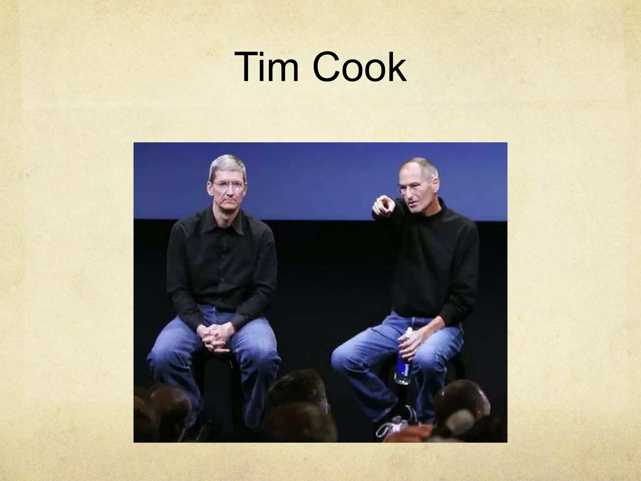 Tim Cook
 