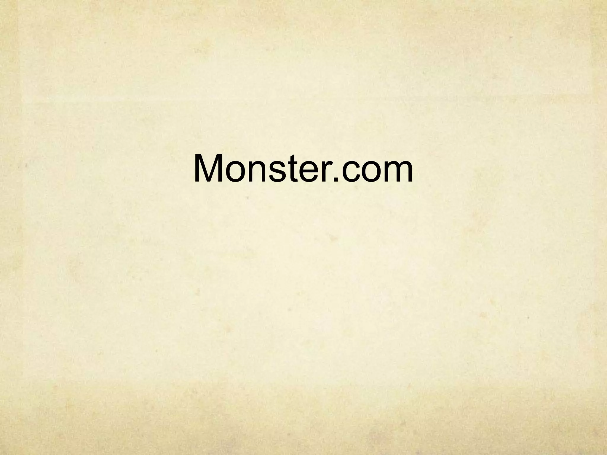 Monster.com
 