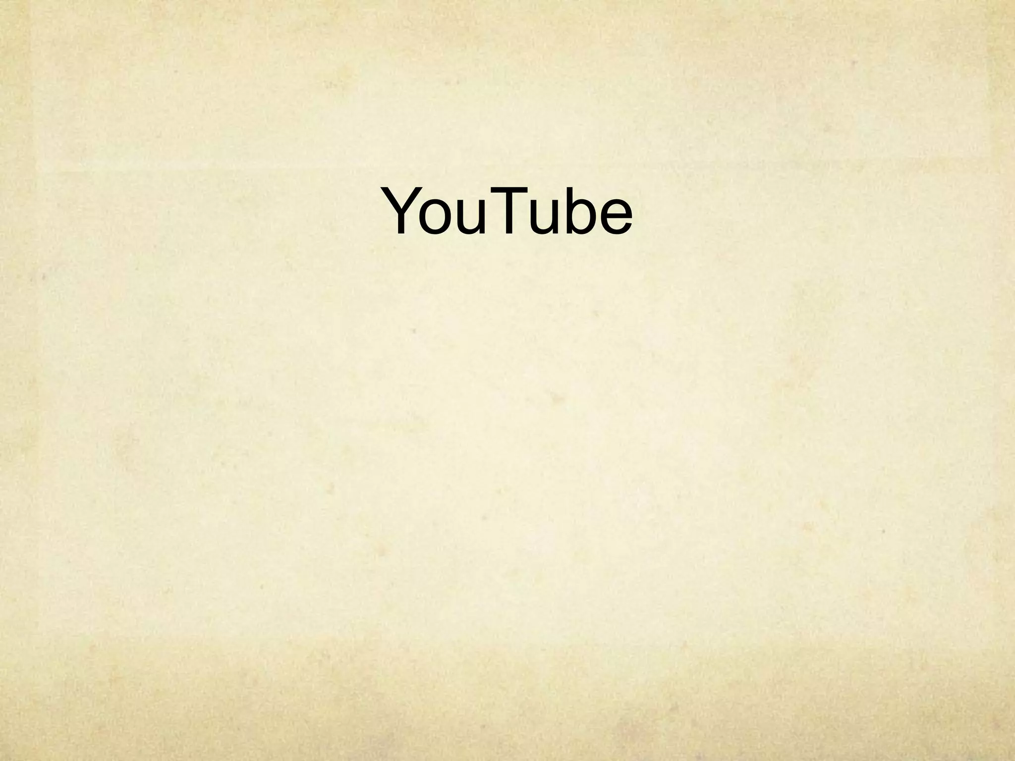YouTube
 