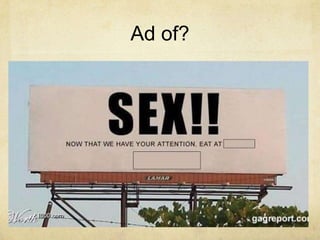Ad of?
 