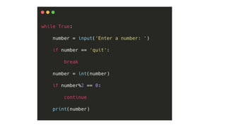 PART 9 - Python Tutorial | While Loop In Python With Examples | PPT