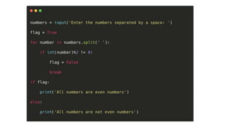 PART 9 - Python Tutorial | While Loop In Python With Examples | PPT