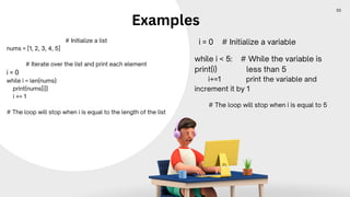 While Loop in python engineering .pdf