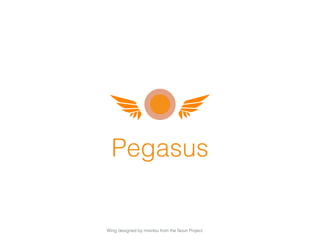 Pegasus
Wing designed by misirlou from the Noun Project
 