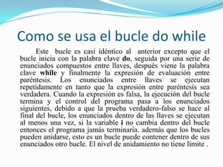 While y do while | PPTX