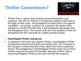 Whiplash genre | PPT