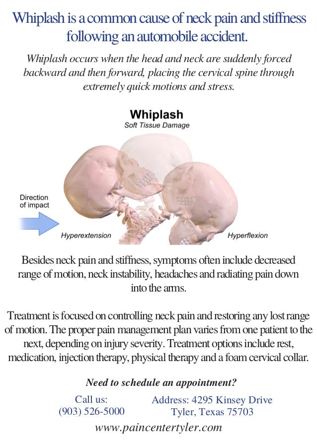 Neck Pain Whiplash Pain Management Tyler Tx
