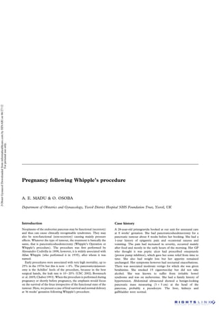 Obstetric case reports          855

                                                                                Alvarez M, Lockwood CJ, Ghidini A et al. 1992. Prophylactic and            Mitty H, Sterling K, Alvarez M et al. 1993. Obstetric haemor-
                                                                                  emergent arterial catheterization for selective embolisation in             rhage: prophylactic and emergency arterial catheterization and
                                                                                  obstetric hemorrhage. American Journal of Perinatology 9:441 –              embolotherapy. Radiology 188:183 – 187.
                                                                                  444.                                                                     Nikolic B, Spies JB, Lundsten MJ et al. 2000. Patient radiation
                                                                                Badawy SZA, Etman A, Singh M et al. 2001. Uterine artery                      dose associated with uterine artery embolisation. Radiology
                                                                                  embolisation: the role in obstetrics and gynecology. Clinical               214:121 – 125.
                                                                                  Imaging 25:288 – 295.                                                    Ojala K, Perala J, Kariniemi J et al. 2005. Arterial embolisation and
                                                                                                                                                                        ¨ ¨
                                                                                Brown BJ, Heaston DK, Poulson AM et al. 1979. Uncontrollable                  prophylactic catheterization for the treatment for severe obstetric
                                                                                  postpartum bleeding: a new approach to hemostasis through                   haemorrhage. Acta Obstetricia Gynecologica Scandinavica
                                                                                  angiographic arterial embolisation. Obstetrics and Gynecology               84:1075 – 1080.
                                                                                  54:361 – 365.                                                            Pelage JP, Le Dref O, Mateo J et al. 1998. Life threatening
                                                                                Chou YJ, Cheng YF, Shen CC et al. 2004. Failure of uterine                    postpartum haemorrhage: treatment emergency selective arterial
                                                                                  arterial embolisation: placenta accreta with profuse postpartum             embolisation. Radiology 208:359 – 362.
                                                                                  haemorrhage. Acta Obstetricia Gynecologica Scandinavica                  Salomon LJ, De Tayrac R, Castaigne-Meary V et al. 2003. Fertility
                                                                                  83:688 – 690.                                                               and pregnancy outcome following pelvic arterial embolisation
                                                                                Combs CA, Murphy EL, Laros RK. 1991. Factors associated with                  for severe postpartum haemorrhage. A cohort study. Human
                                                                                  postpartum haemorrhage with cesarean deliveries. Obstetrics                 Reproduction 18:849 – 852.
                                                                                  and Gynecology 77:77 – 82.                                               Seror J, Allouche C, Elhaik S. 2005. Use of Sengstaken – Blakemore
                                                                                Dildy GA. 2002. Postpartum haemorrhage: new management                        tube in massive post partum haemorrhage: a series of 17 cases.
                                                                                  options. Clinical Obstetrics and Gynecology 45:330 – 344.                   Acta Obstetricia Gynecologica Scandinavica 184:660.
                                                                                Greenwood LH, Glickman MG, Schwartz PE et al. 1987.                        Silver RM, Landon MB, Rouse DJ et al. 2006. Maternal morbidity
J Obstet Gynaecol Downloaded from informahealthcare.com by HINARI on 06/27/12




                                                                                  Obstetrics and nonmalignant gynecological bleeding: treat-                  associated with multiple repeat caesarean deliveries. Obstetrics
                                                                                  ment with angiographic embolisation. Radiology 164:155 –                    and Gynecology 107:1226.
                                                                                  159.                                                                     Vedantham S, Goodwin SC, McLucas B et al. 1997. Uterine
                                                                                Hansch E, Chitkara U, McAlpine J et al. 1999. Pelvic arterial                 artery embolisation: an underused method of controlling pelvic
                                                                                  embolisation for control of obstetric hemorrhage; a ﬁve year                hemorrhage. American Journal of Obstetrics and Gynecology
                                                                                  experience. American Journal of Obstetrics and Gynecology                   176:938 – 948.
                                                                                  180:1454 – 1460.                                                         Yamashita Y, Harada M, Yamamoto H et al. 1994. Transcatheter
                                                                                Maier RC. 1993. Control of post partum hemorrhage with uterine                arterial embolisation of obstetric and gynecological bleeding:
                                                                                  packing. American Journal of Obstetrics and Gynecology                      efﬁcacy and clinical outcome. British Journal of Radiology
                                                                                  169:317 – 321.                                                              67:530 – 534.
                            For personal use only.




                                                                                Correspondence: S. Mushtaq, Department of Obstetrics and Gynecology, King Faisal Specialist Hospital and Research Centre, MBC 52,
                                                                                PO Box 3354, Riyadh 11211, Saudi Arabia. E-mail: smushtaq@kfshrc.edu.sa

                                                                                DOI: 10.1080/01443610701748658




                                                                                Pregnancy following Whipple’s procedure


                                                                                A. E. MADU & O. OSOBA

                                                                                Department of Obstetrics and Gynaecology, Yeovil District Hospital NHS Foundation Trust, Yeovil, UK



                                                                                Introduction                                                               Case history
                                                                                Neoplasms of the endocrine pancreas may be functional (secretory)          A 28-year-old primigravida booked at our unit for antenatal care
                                                                                and thus can cause clinically recognisable syndromes. They may             at 8 weeks’ gestation. She had pancreaticoduodenectomy for a
                                                                                also be non-functional (non-secretory) causing mainly pressure             pancreatic tumour about 8 weeks before her booking. She had a
                                                                                effects. Whatever the type of tumour, the treatment is basically the       1-year history of epigastric pain and occasional nausea and
                                                                                same, that is pancreaticoduodenectomy (Whipple’s Operation or              vomiting. The pain had increased in severity, occurred mainly
                                                                                Whipple’s procedure). The procedure was ﬁrst performed by                  after food and mostly in the early hours of the morning. Her GP
                                                                                Alessandro Codivilla in 1898, however, it is widely associated with        who thought it was peptic ulcer had prescribed omeprazole
                                                                                Allan Whipple (who performed it in 1935), after whom it was                (proton pump inhibitor), which gave her some relief from time to
                                                                                named.                                                                     time. She also had weight loss but her appetite remained
                                                                                   Early procedures were associated with very high mortality, up to        unchanged. Her symptoms however had nocturnal exacerbations.
                                                                                25% in the 1970s but this is now 54%. The pancreaticojejunost-             There was associated moderate vertigo for which she was given
                                                                                omy is the Achilles’ heels of the procedure, because in the best           betahistine. She smoked 15 cigarettes/day but did not take
                                                                                surgical hands, the leak rate is 10 – 20% (USC 2002; Boonnuch              alcohol. She was known to suffer from irritable bowel
                                                                                et al. 2005; Chabot 1993). When the procedure is performed during          syndrome and was on mebeverine. She had a family history of
                                                                                pregnancy or shortly before pregnancy, the emphasis would focus            hypertension. Abdominal ultrasound showed a benign-looking
                                                                                on the survival of the fetus irrespective of the functional state of the   pancreatic mass measuring (3 6 3 cm) at the head of the
                                                                                tumour. Here, we present a case of fetal survival and normal delivery      pancreas, probably a pseudocyst. The liver, kidneys and
                                                                                at 36 weeks’ gestation following Whipple’s procedure.                      gallbladder were normal.
 