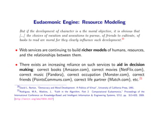 Eudaemonic Engine: The Web of Data
                                homologenekegg                   projectgutenberg
     ...