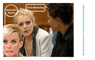 128
129




      What does Mark Etting do for a living? On Marketing and the Marketer.
 