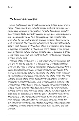 Separation Rumi Whispers of Love (Rumi) | PDF