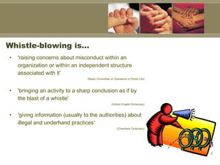 Whistle Blower | PPT