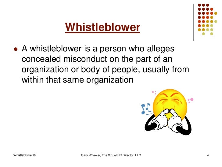 Whistleblower Law