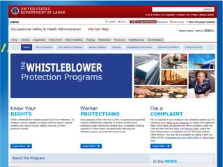 Whistleblower Reward and Retaliation Claims