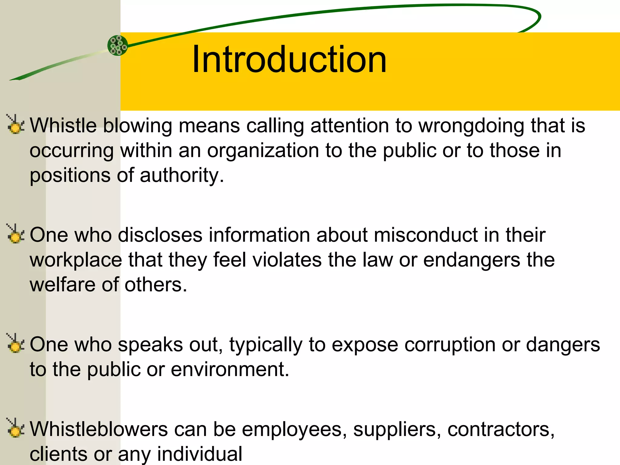 Whistleblowing | PPT