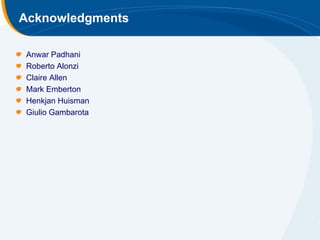 Acknowledgments

Anwar Padhani
Roberto Alonzi
Claire Allen
Mark Emberton
Henkjan Huisman
Giulio Gambarota
 