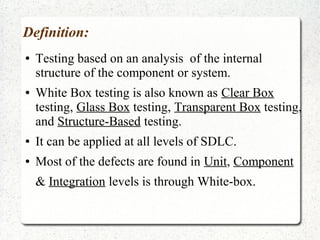 White box ppt | ODP