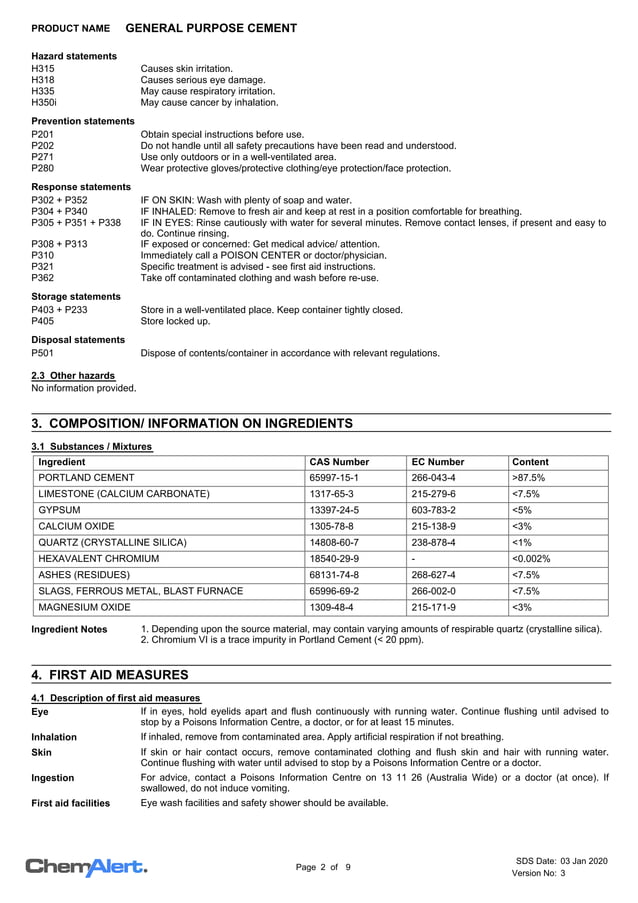 whitecement MSDS.pdf