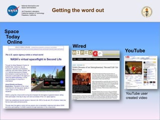What didn’t workThe Star Talkers ShowTalk show with science guestsMusic guestsEducational segmentLessons learned:     Even though virtual it was     still a big production to pull off
