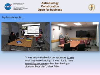 Monitors embedded in floor