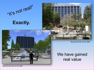 43Real Time DesignAvatar allowed us to see “sight lines” and change window positions.