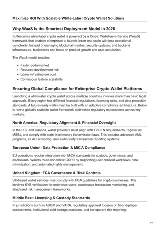 Enterprise White-Label Crypto Wallet Development for 2026: Secure ...