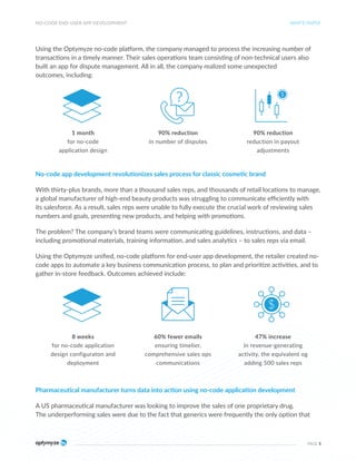 Whitepaper / No code end-user app development (2026) | PDF