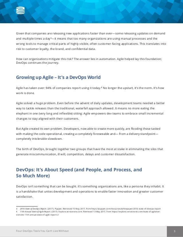 4 DevOps tools you cant live without.