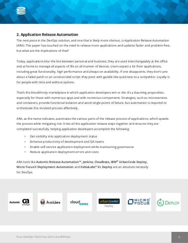 4 DevOps tools you cant live without.