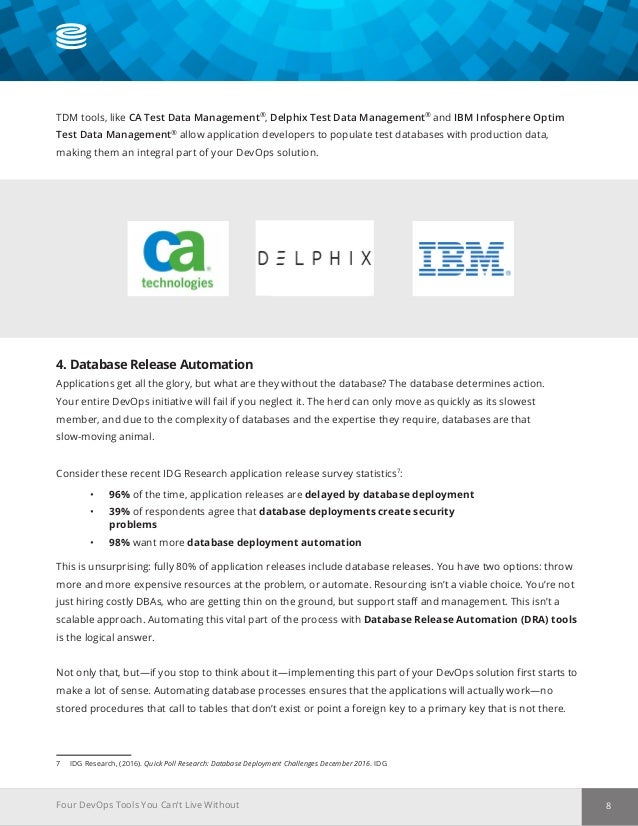 4 DevOps tools you cant live without.