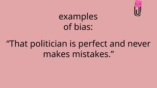 Understanding Bias and Prejudice: Examples and Definitions | PPTX