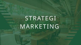 STRATEGI
MARKETING
 