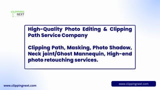ClippingNext for all image editing services