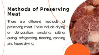 Grade 10 TLE Learning Outcome 4: Store Meat | PDF