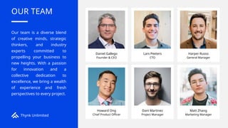 White Blue Simple Modern Business Proposal Pitch Deck Presentation ...