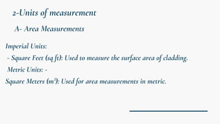 Cladding Measure Comprehensive Guide to Wood Cladding Specifications and Installation | PDF