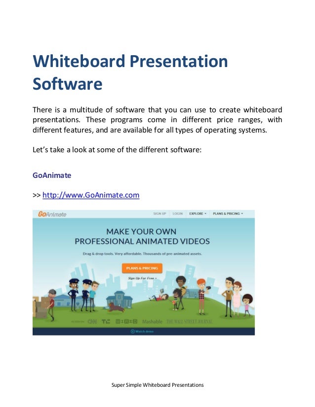Whiteboard Presentations Guide How To Create A Whiteboard Presentat…